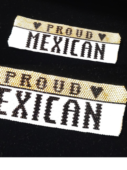 Wixarika Miyuki Beaded Bracelets – Handmade Mexican Huichol Jewelry "Corona"