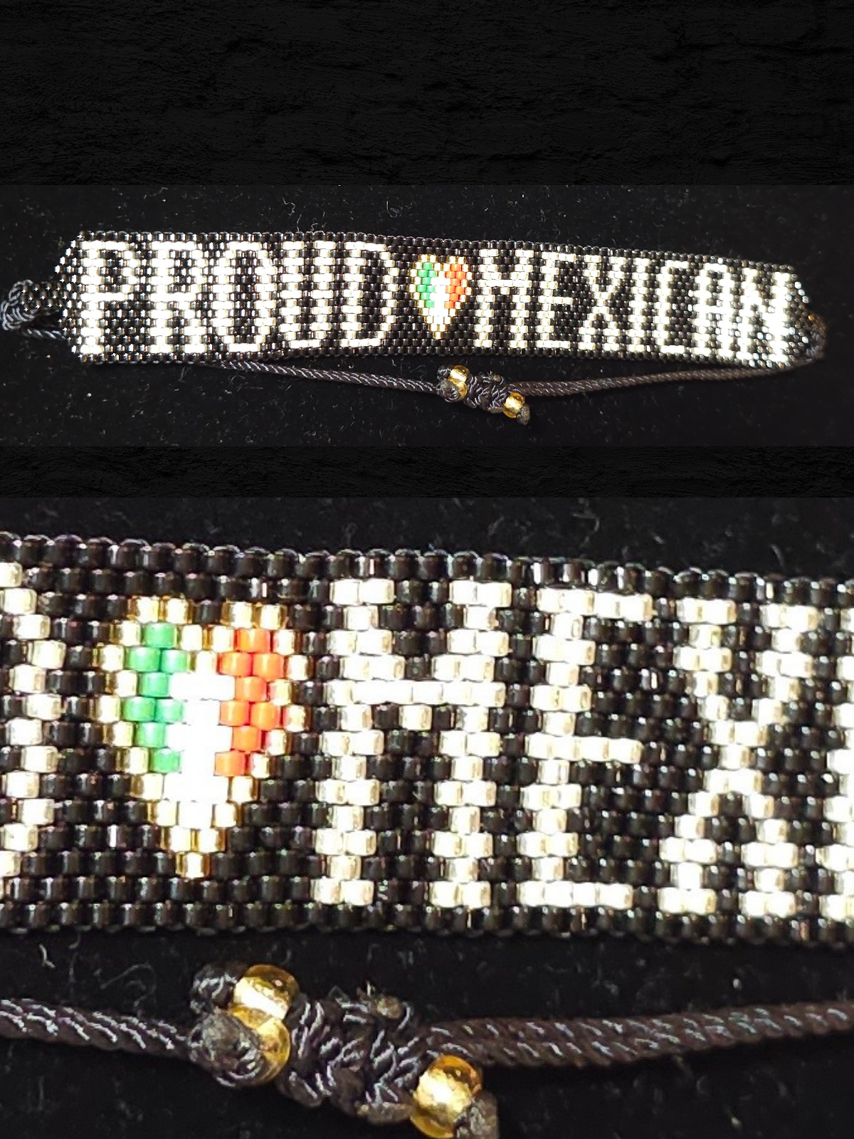 Wixarika Miyuki Beaded Bracelets – Handmade Mexican Huichol Jewelry "Corona"