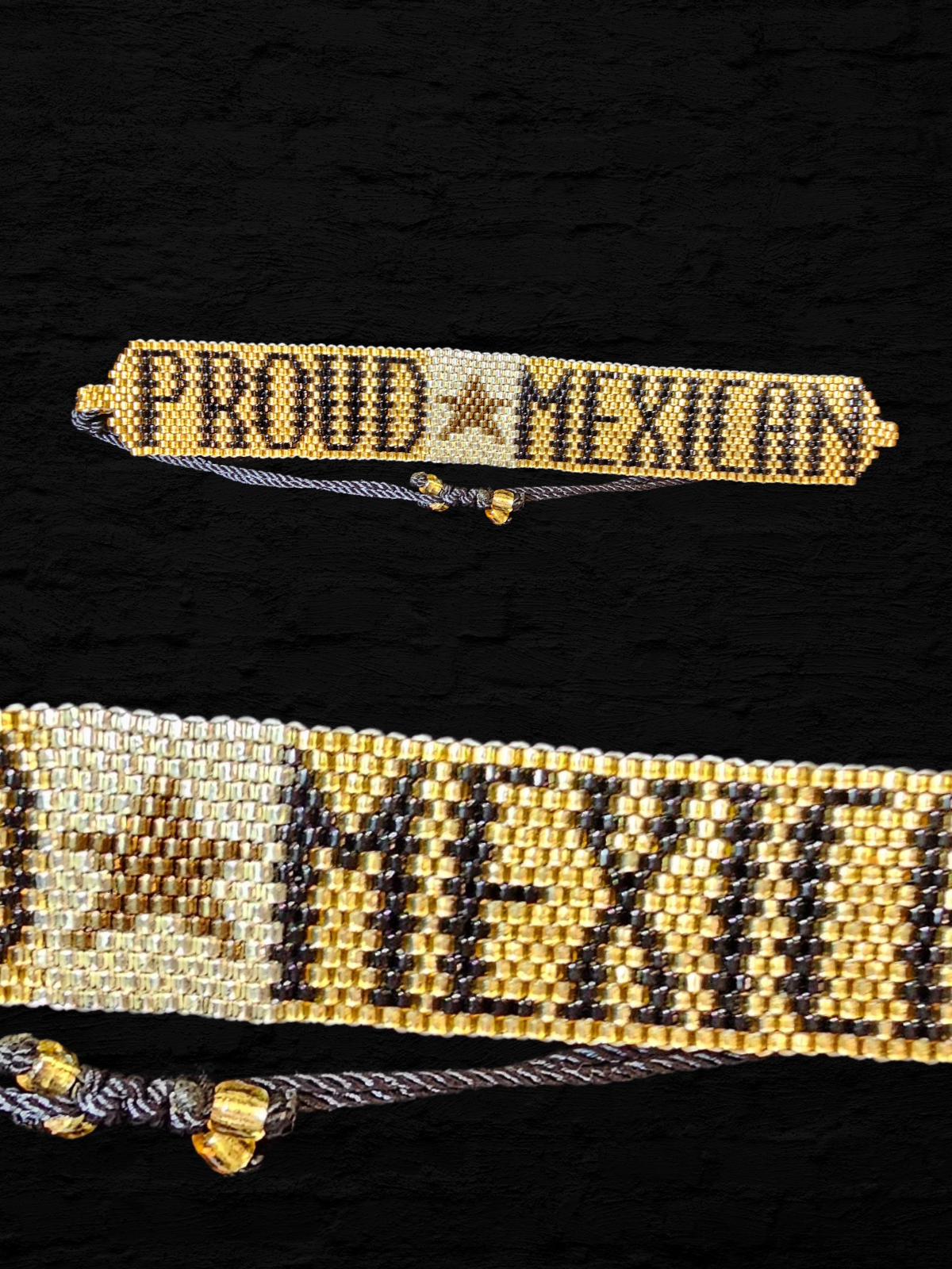 Wixarika Miyuki Beaded Bracelets – Handmade Mexican Huichol Jewelry "Corona"