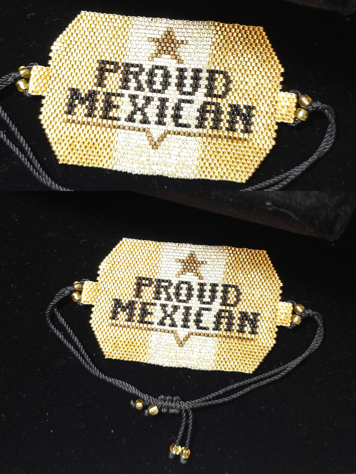 Wixarika Miyuki Beaded Bracelets – Handmade Mexican Huichol Jewelry "Corona"