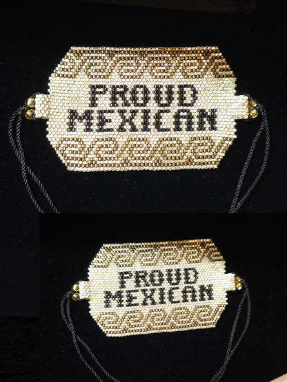 Wixarika Miyuki Beaded Bracelets – Handmade Mexican Huichol Jewelry "Corona"