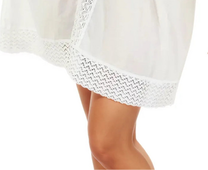 100% Cotton White Launch Dress