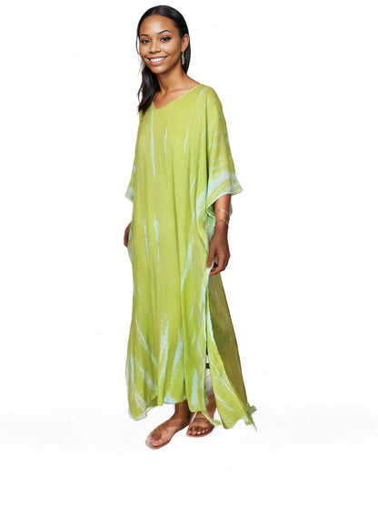 Boho Raw Lime Launch Dress