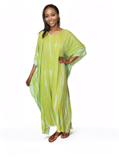 Boho Raw Lime Launch Dress