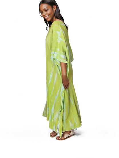 Boho Raw Lime Launch Dress