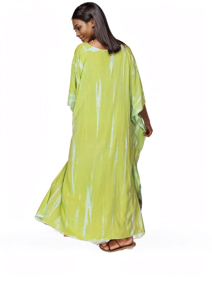 Boho Raw Lime Launch Dress