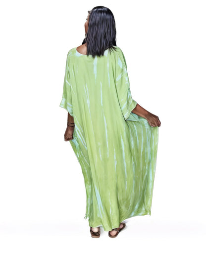 Boho Raw Lime Launch Dress