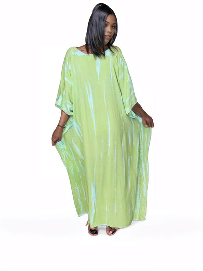 Boho Raw Lime Launch Dress