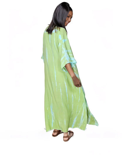 Boho Raw Lime Launch Dress