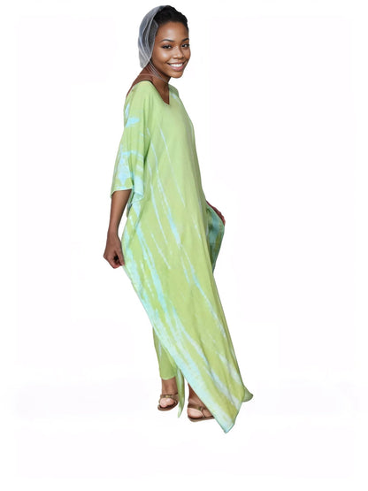 Boho Raw Lime Launch Dress