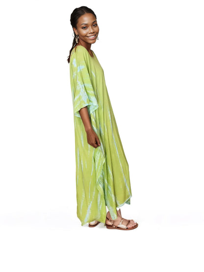 Boho Raw Lime Launch Dress