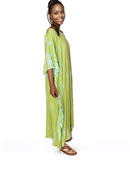 Boho Raw Lime Launch Dress