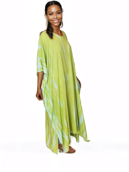 Boho Raw Lime Launch Dress