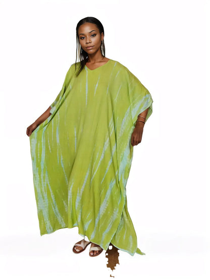 Boho Raw Lime Launch Dress