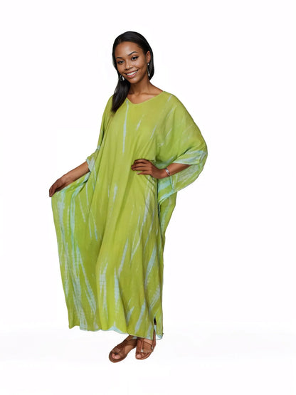 Boho Raw Lime Launch Dress