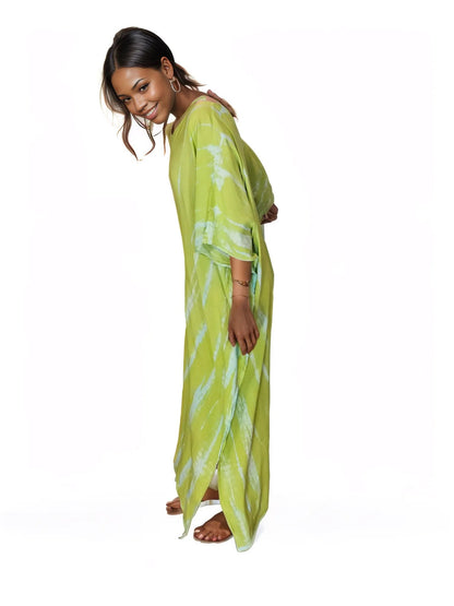 Boho Raw Lime Launch Dress