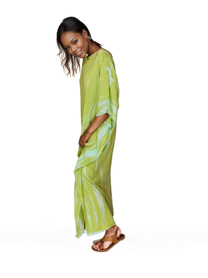 Boho Raw Lime Launch Dress