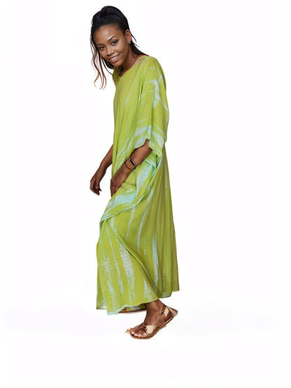 Boho Raw Lime Launch Dress