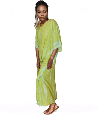 Boho Raw Lime Launch Dress