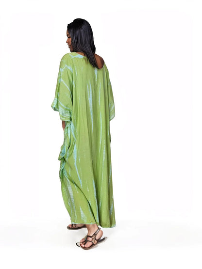 Boho Raw Lime Launch Dress