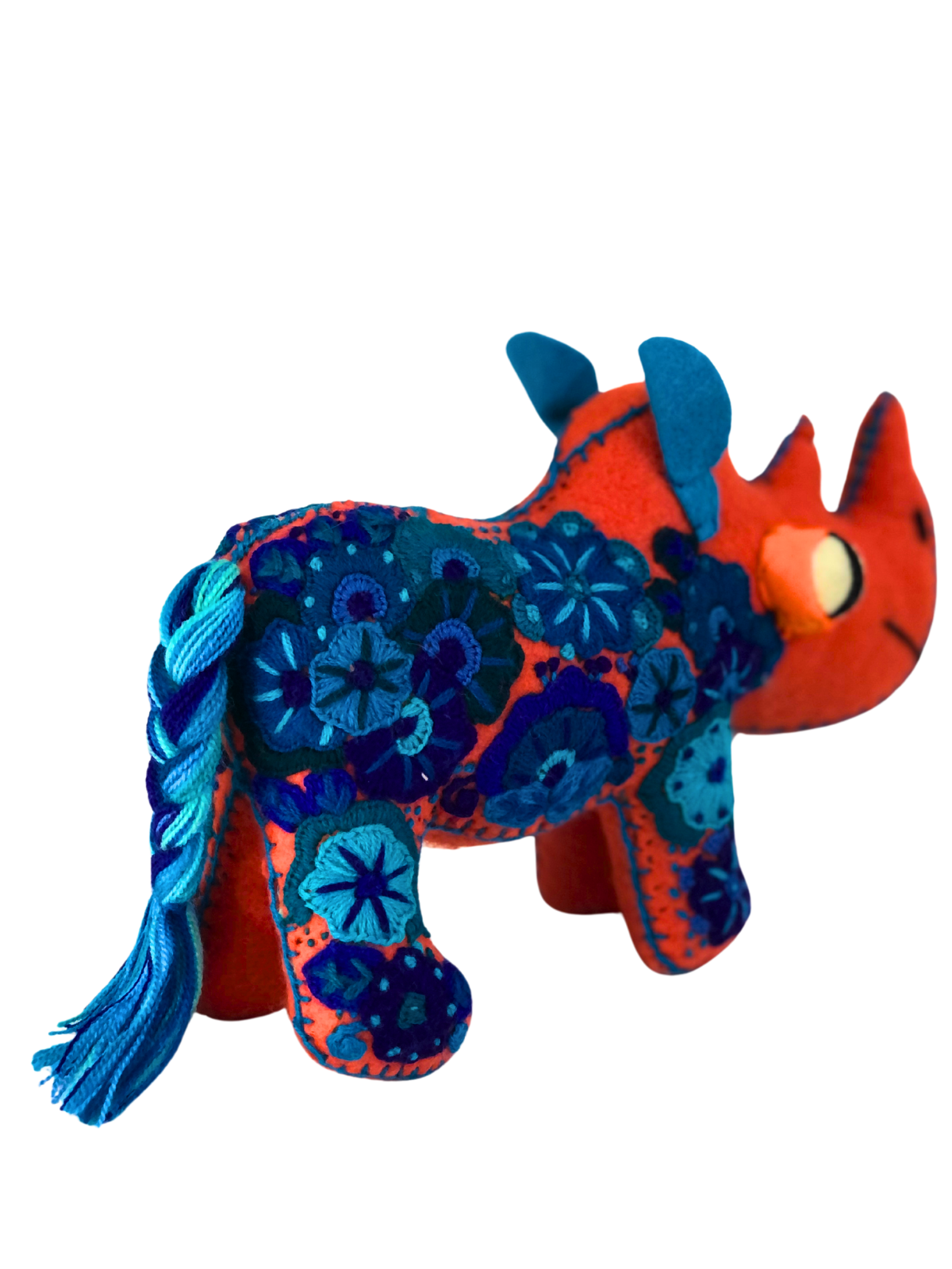 Otomi Hand Embroidered "Rino"