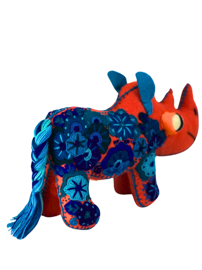 Otomi Hand Embroidered "Rino"