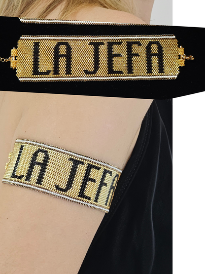 Wixarika Miyuki Beaded Bracelets – Handmade Mexican Huichol Jewelry "Corona"