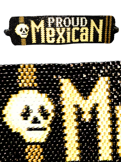 Wixarika Miyuki Beaded Bracelets – Handmade Mexican Huichol Jewelry "Corona"