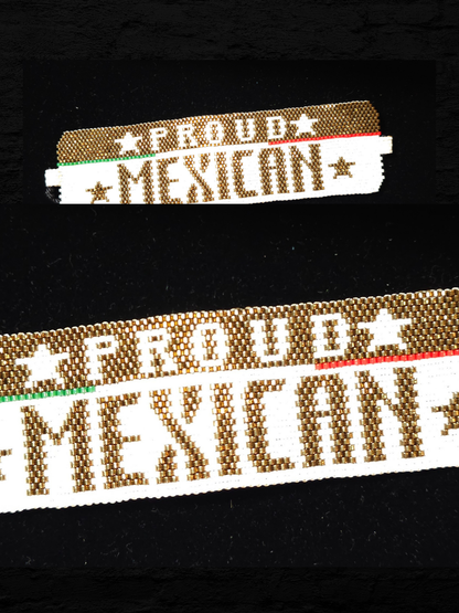 Wixarika Miyuki Beaded Bracelets – Handmade Mexican Huichol Jewelry "Corona"