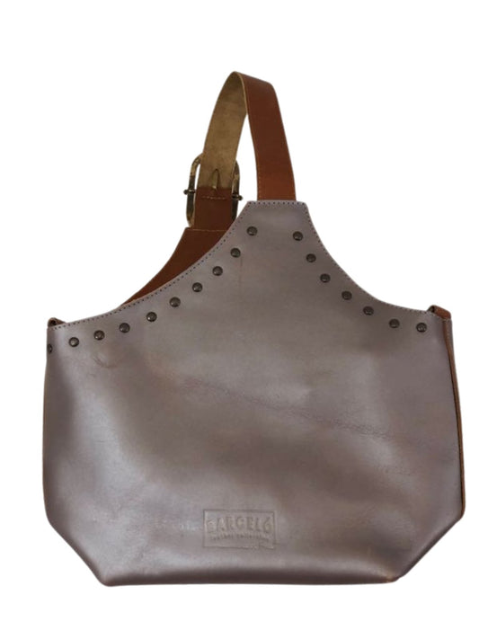 Assymetric Bag Silver - Tenku Designs