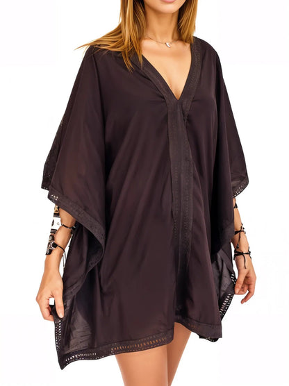 BOHO Cotton Dress Black * - Tenku Designs