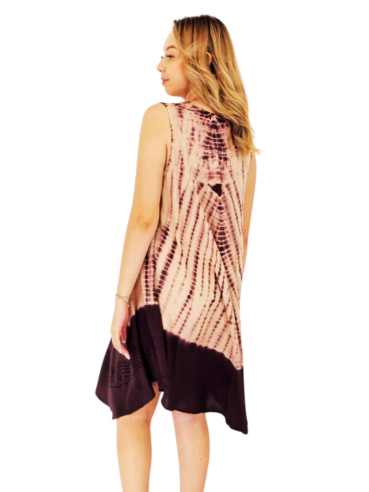 Boho Launch Dress Brown * - Tenku Designs