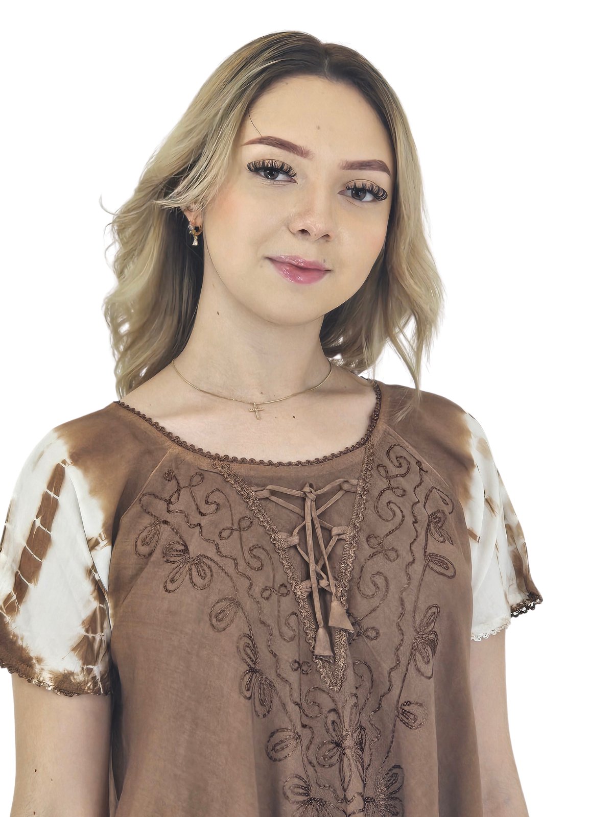 Boho Launch Dress Brown * - Tenku Designs