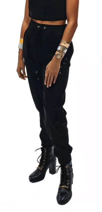 Buttery soft Velvet Jogger Pants - Tenku Designs