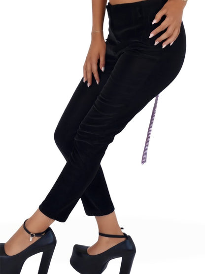 Buttery Soft Velvet Pants - Tenku Designs