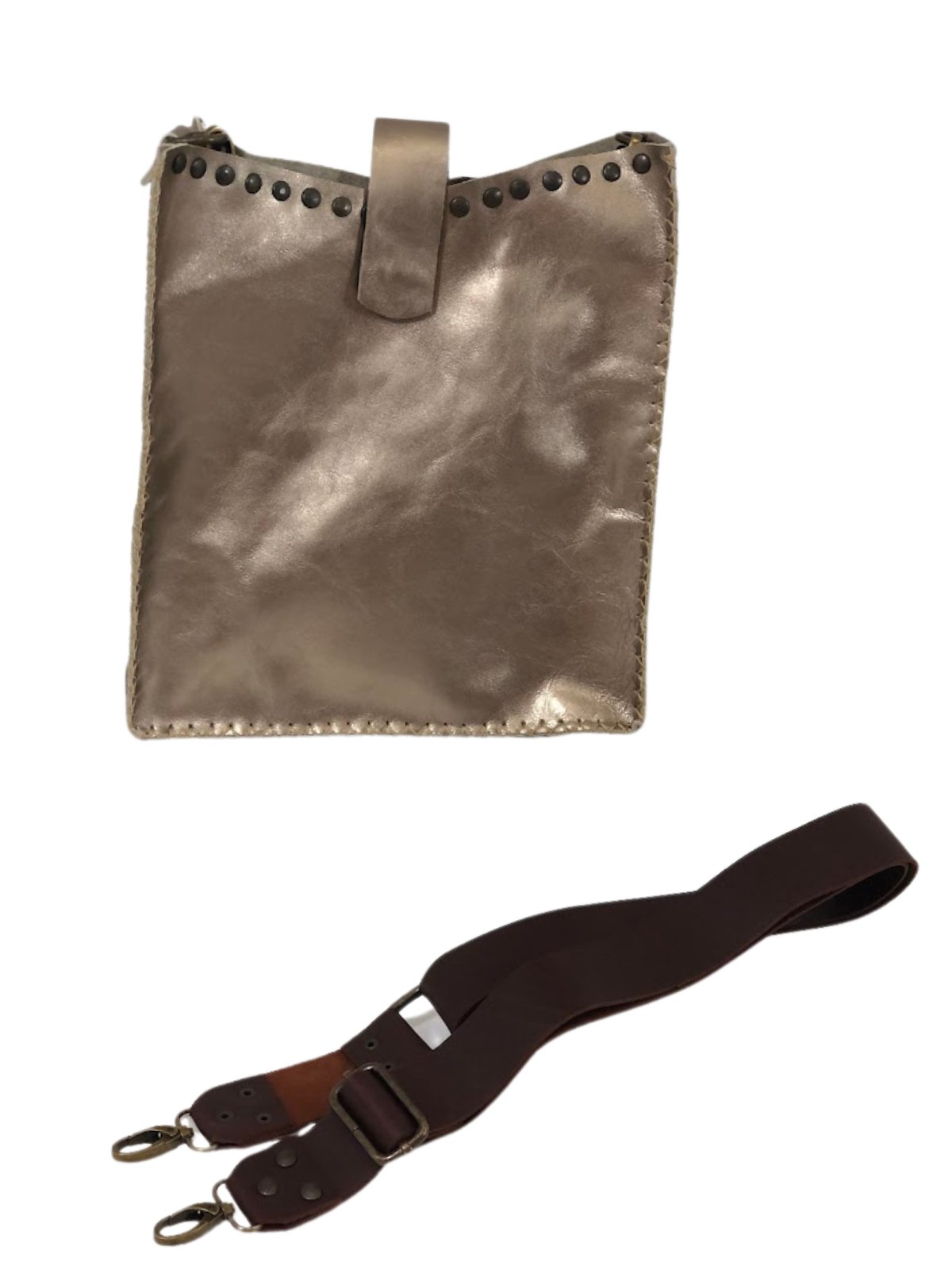 College Tote Silver - Tenku Designs