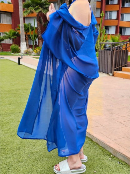 Kimono Cobalt Blue - Tenku Designs