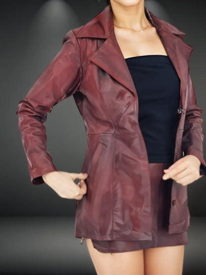 Leather Suit Cherry - Tenku Designs