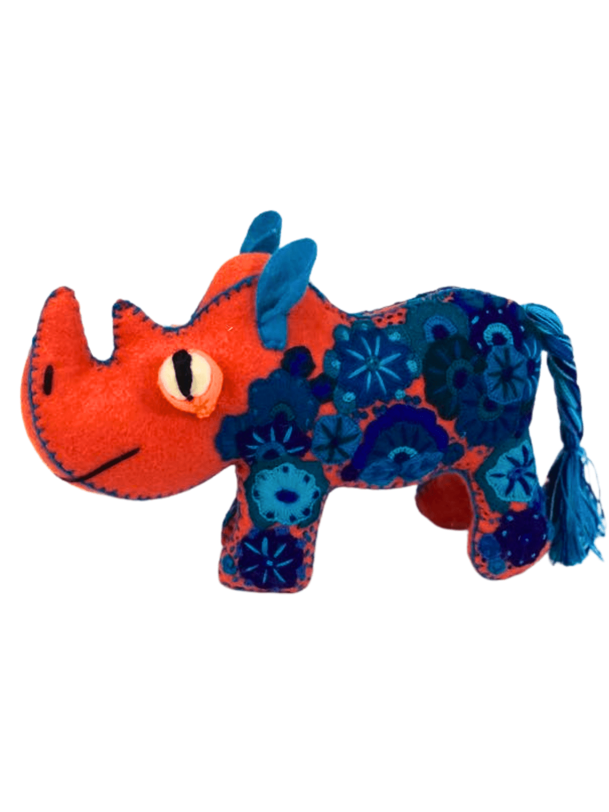 Otomi Hand Embroidered "Ardilla" - Tenku Designs