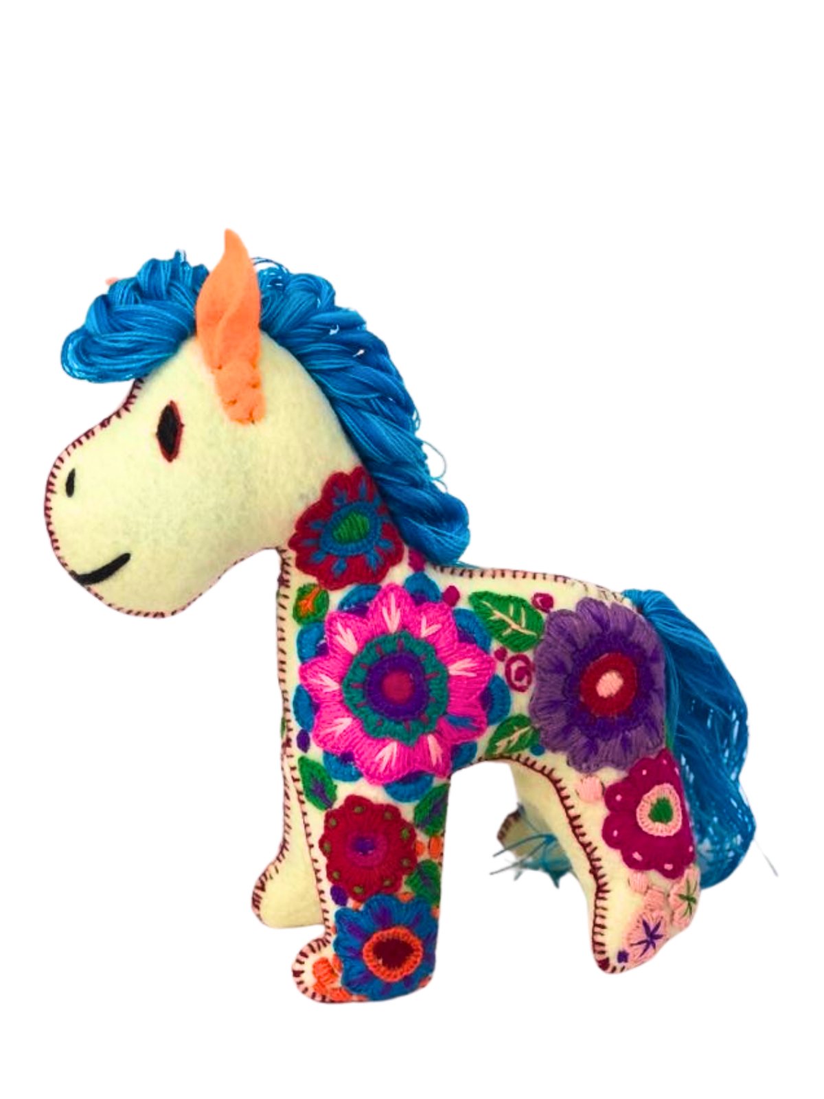 Otomi Hand Embroidered "Caballito" - Tenku Designs