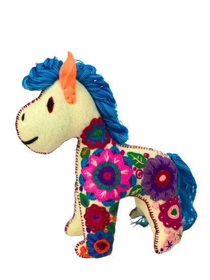 Otomi Hand Embroidered "Caballito" - Tenku Designs