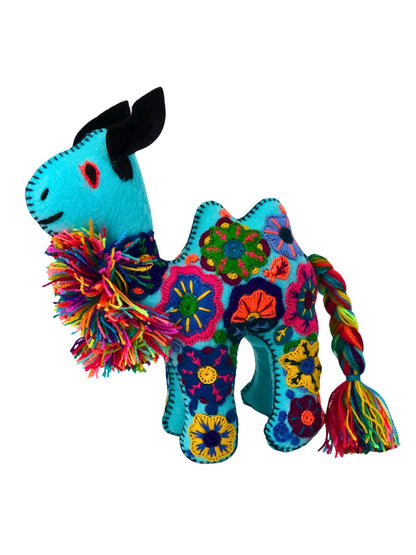 Otomi Hand Embroidered "Caballito" - Tenku Designs