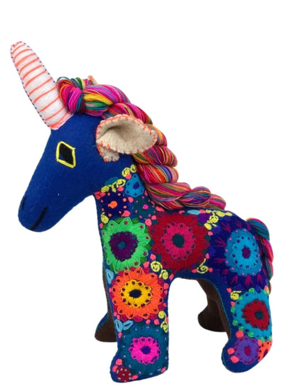 Otomi Hand Embroidered "Caballito" - Tenku Designs