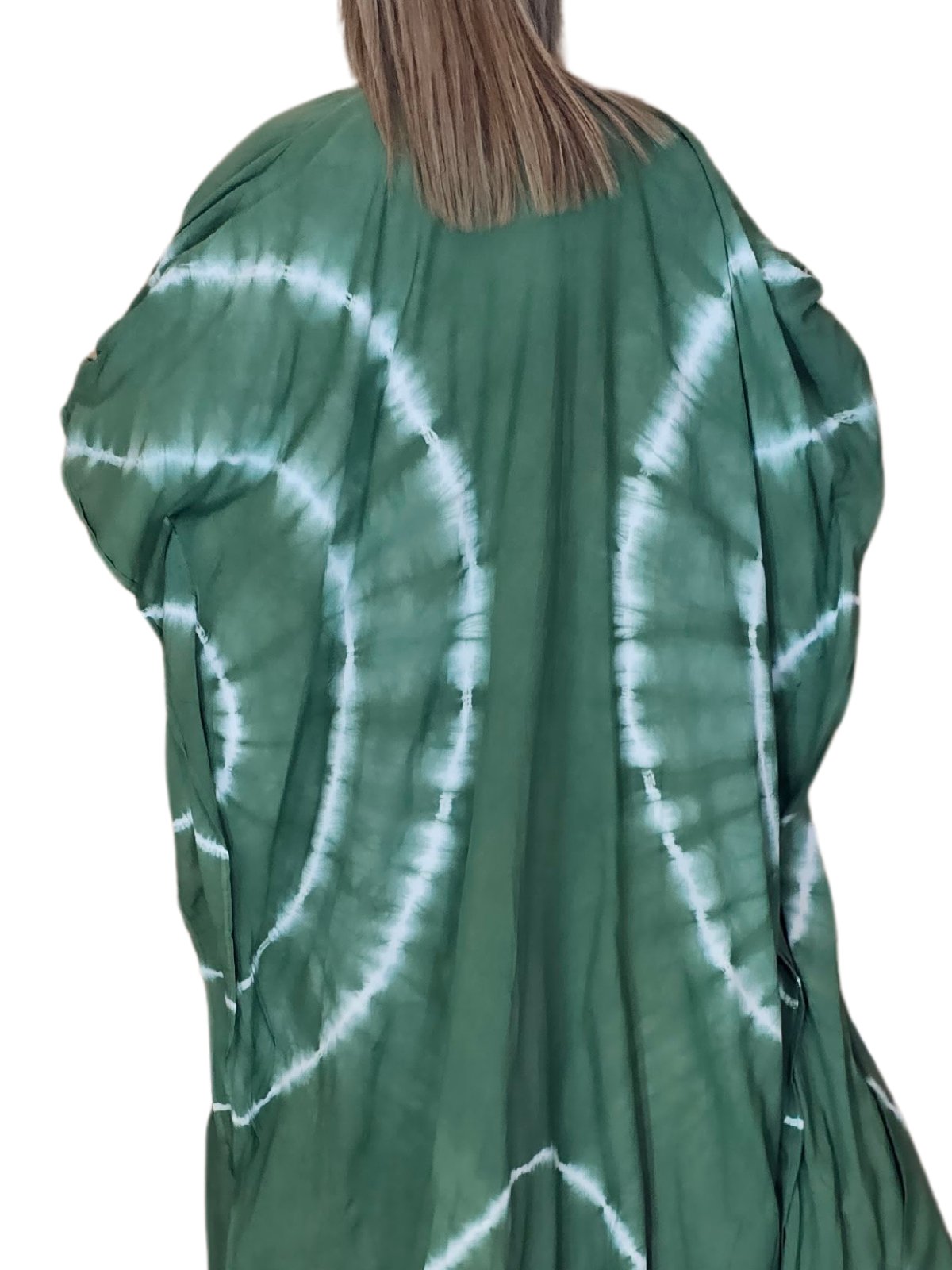 Oversized BOHO Cardigans Dusty Green - Tenku Designs