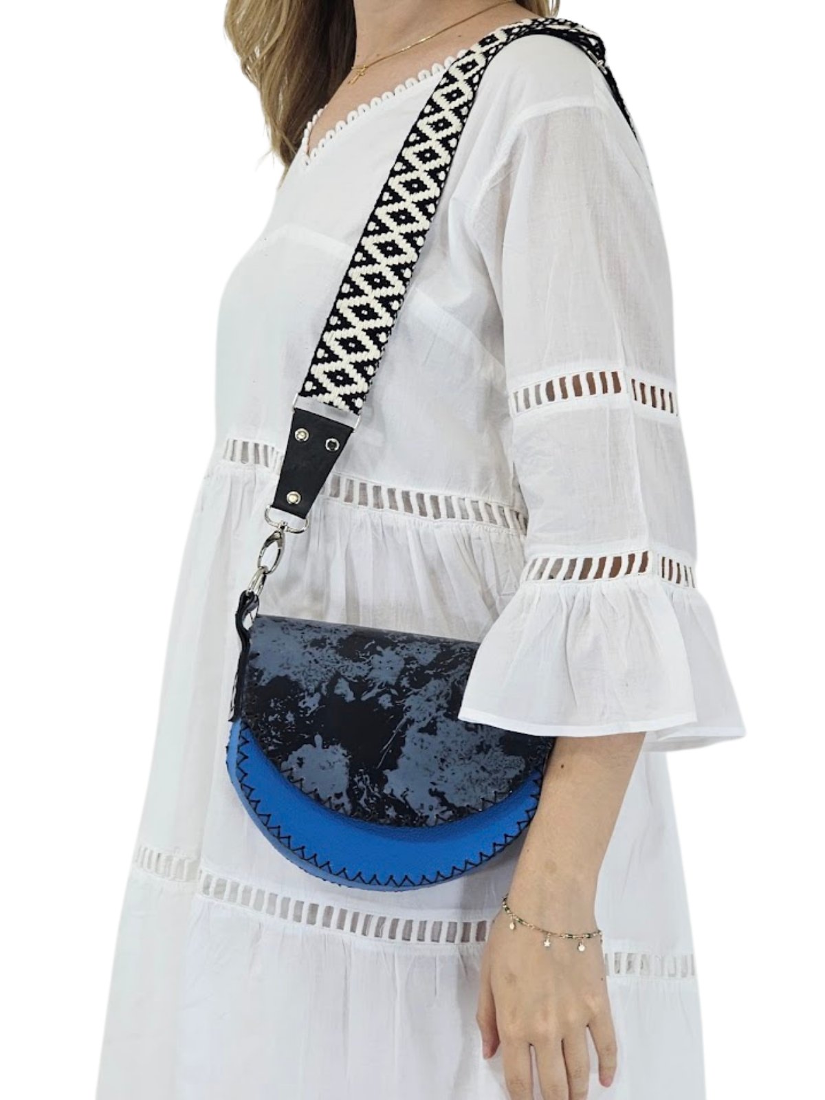 Saddle Bag Cobalt blue - Tenku Designs